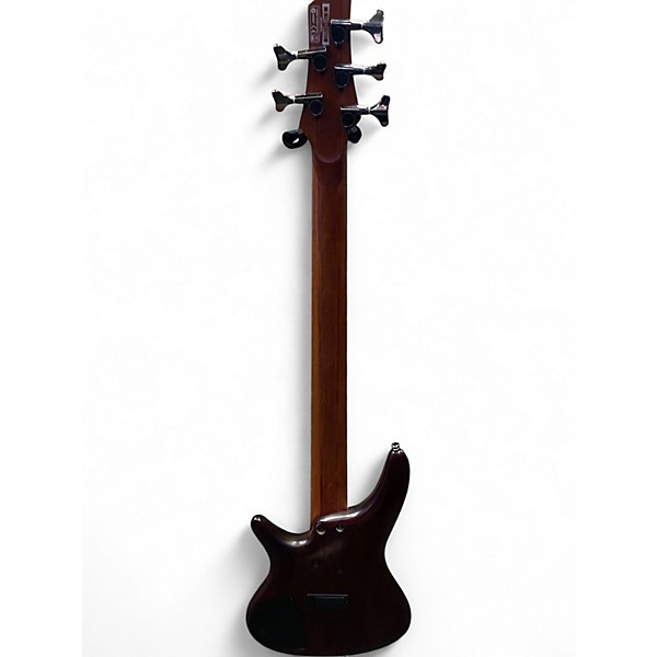 Used Ibanez SR505 5 String Natural Electric Bass Guitar