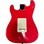 Used Fender Standard Stratocaster Fiesta Red Solid Body Electric Guitar