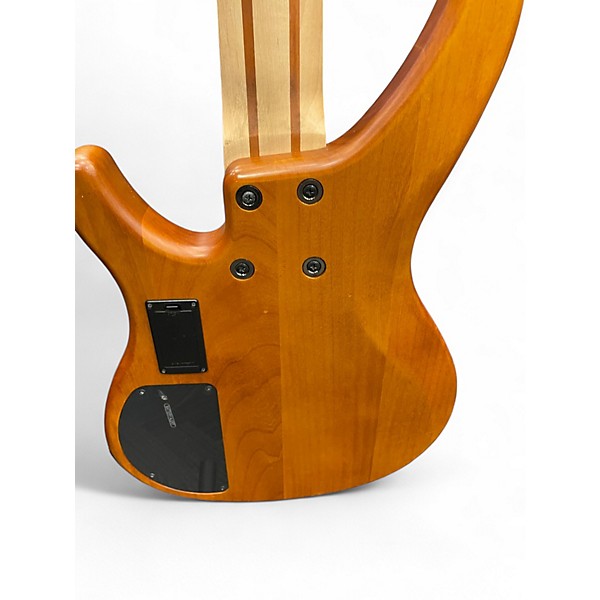 Used Yamaha TRBX605FM Natural Electric Bass Guitar