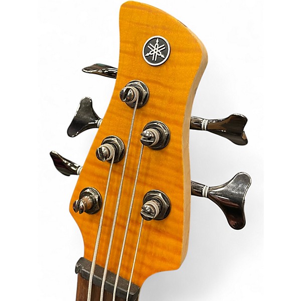 Used Yamaha TRBX605FM Natural Electric Bass Guitar