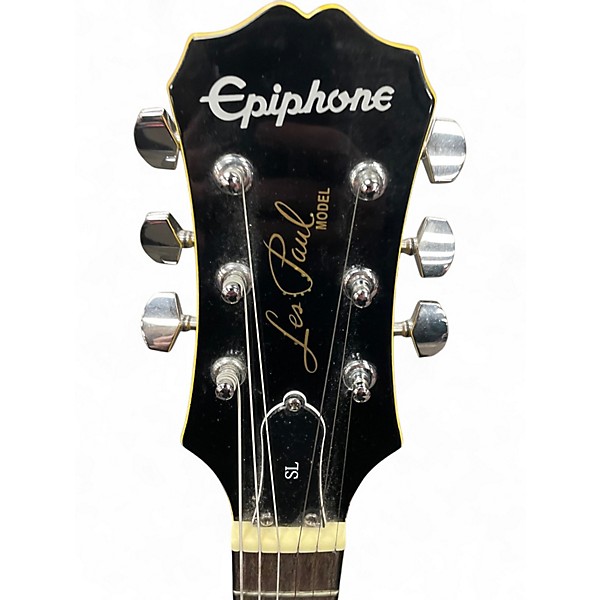 Used Epiphone Les Paul SL TV Yellow Solid Body Electric Guitar