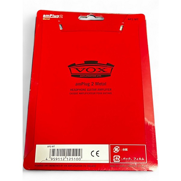 Used VOX amPlug2 Metal Battery Powered Amp