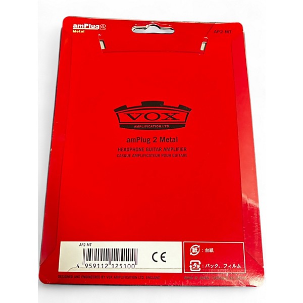 Used VOX amPlug2 Metal Battery Powered Amp