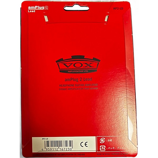 Used VOX amPlug2 Lead Battery Powered Amp