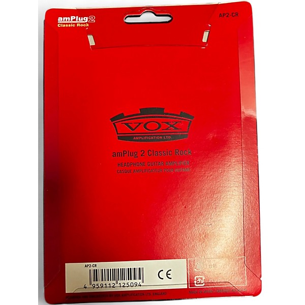 Used VOX amPlug2 Classic Rock Battery Powered Amp