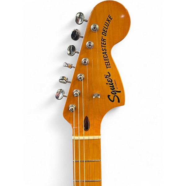 Used Squier Classic Vibe 70s Telecaster Deluxe Alpine White Solid Body Electric Guitar