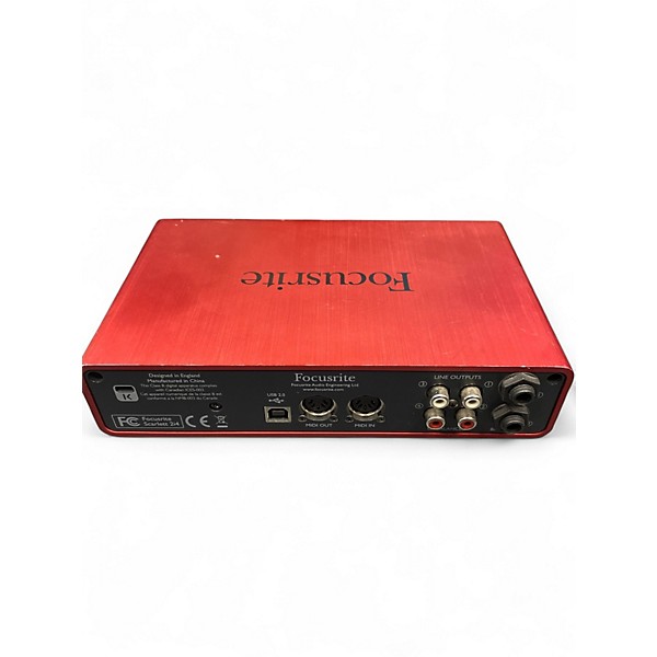 Used Focusrite Scarlett 2i4 Audio Interface