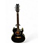 Used Washburn EC300 Black Acoustic Electric Guitar thumbnail