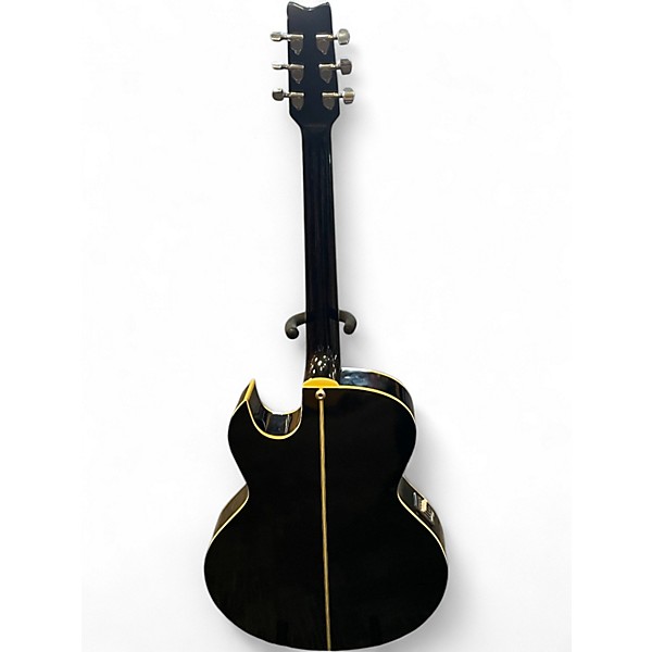 Used Washburn EC300 Black Acoustic Electric Guitar