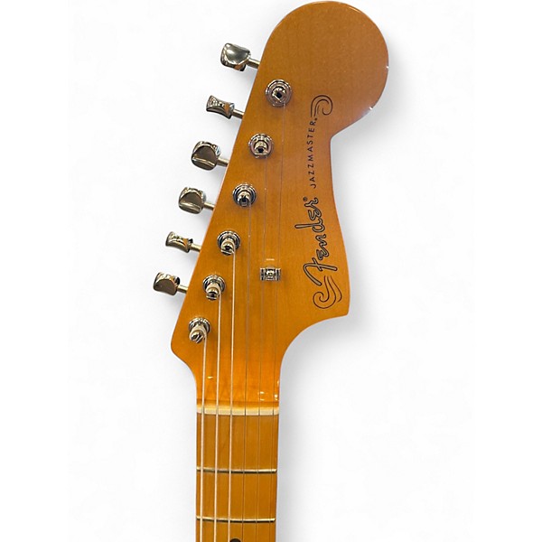 Used Fender Noventa Jazzmaster 2 Tone Sunburst Solid Body Electric Guitar