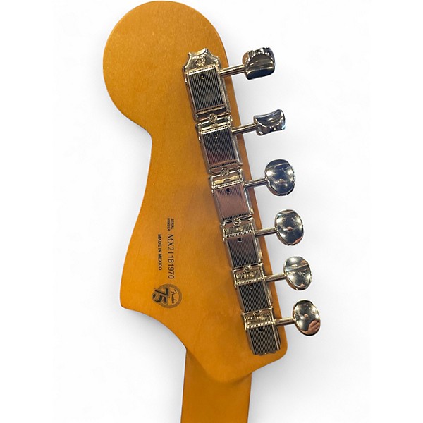 Used Fender Noventa Jazzmaster 2 Tone Sunburst Solid Body Electric Guitar