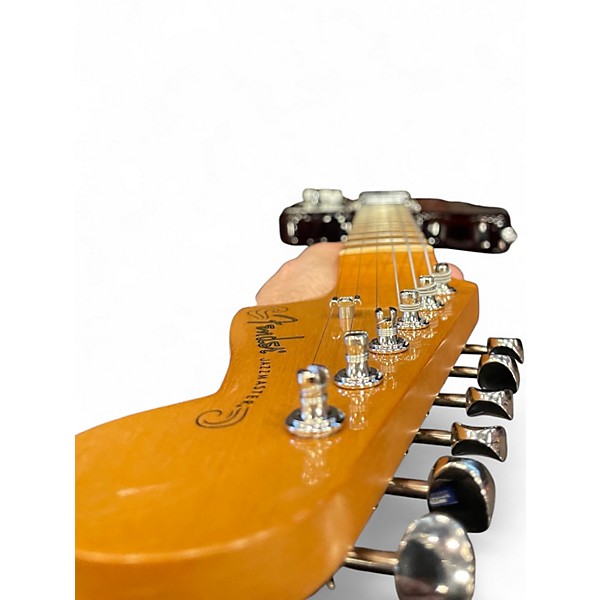 Used Fender Noventa Jazzmaster 2 Tone Sunburst Solid Body Electric Guitar