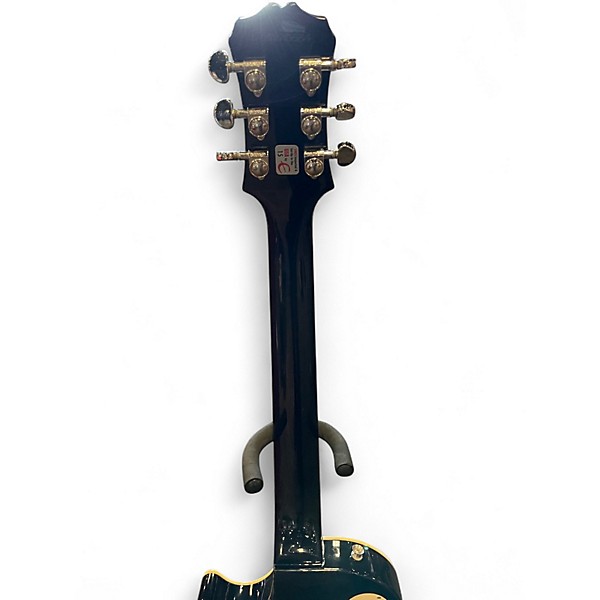 Used Epiphone Les Paul Standard Trans Blue Solid Body Electric Guitar