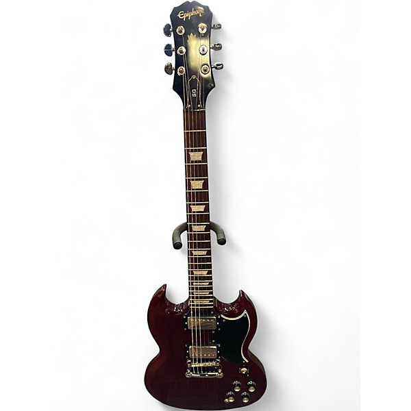 Used Epiphone SG Standard Cherry Solid Body Electric Guitar