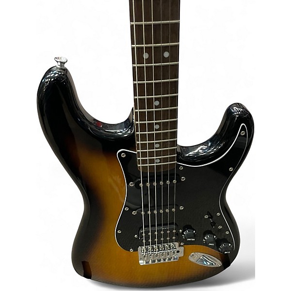 Used Squier STRATOCASTER Tobacco Burst Solid Body Electric Guitar