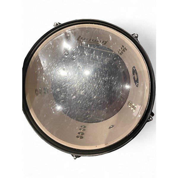 Used Ludwig 4 Piece POCKET KIT QUESTLOVE Candy Apple Red Drum Kit