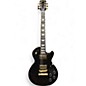 Vintage 1993 Gibson Les Paul Studio Black and Gold Solid Body Electric Guitar thumbnail