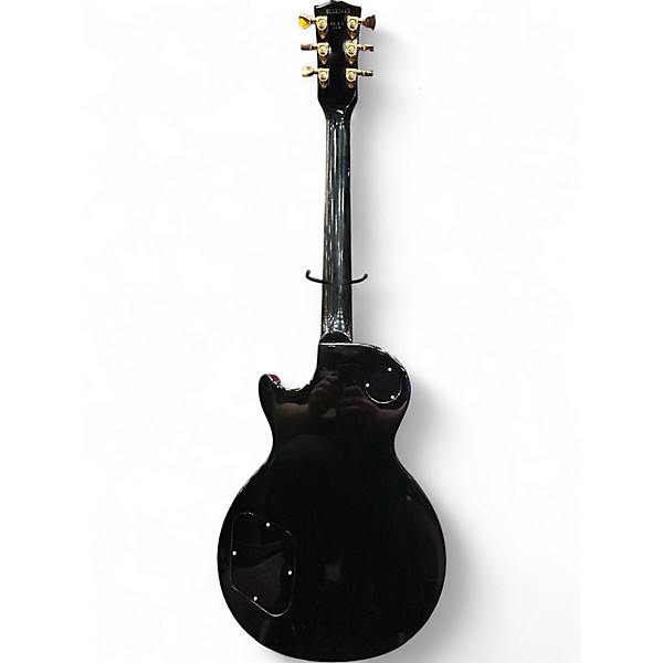 Vintage 1993 Gibson Les Paul Studio Black and Gold Solid Body Electric Guitar