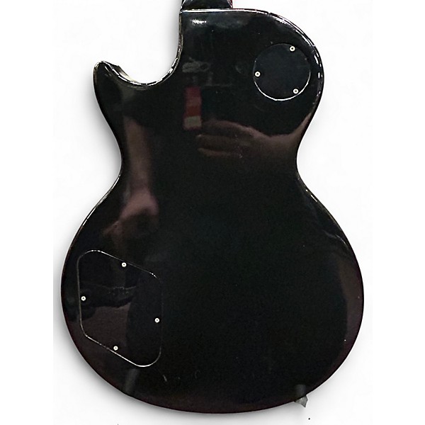 Vintage 1993 Gibson Les Paul Studio Black and Gold Solid Body Electric Guitar