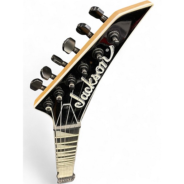 Used Jackson JS32 Dinky Trans Black Solid Body Electric Guitar