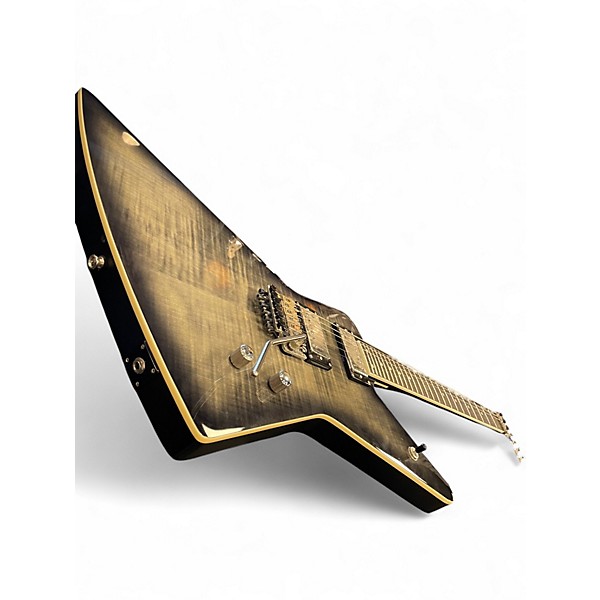 Used 2022 Epiphone Brendon Small Thunderhorse Explorer Galaktikon Burst Solid Body Electric Guitar