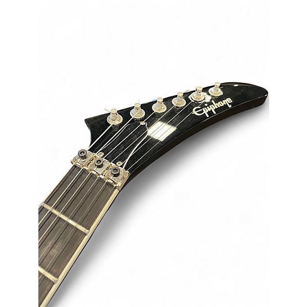 Used 2022 Epiphone Brendon Small Thunderhorse Explorer Galaktikon Burst Solid Body Electric Guitar