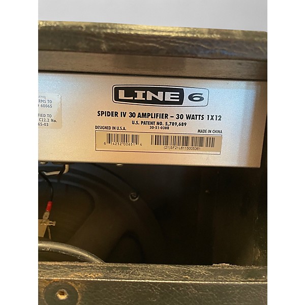 Used Line 6 Spider IV 30W 1x12 Guitar Combo Amp