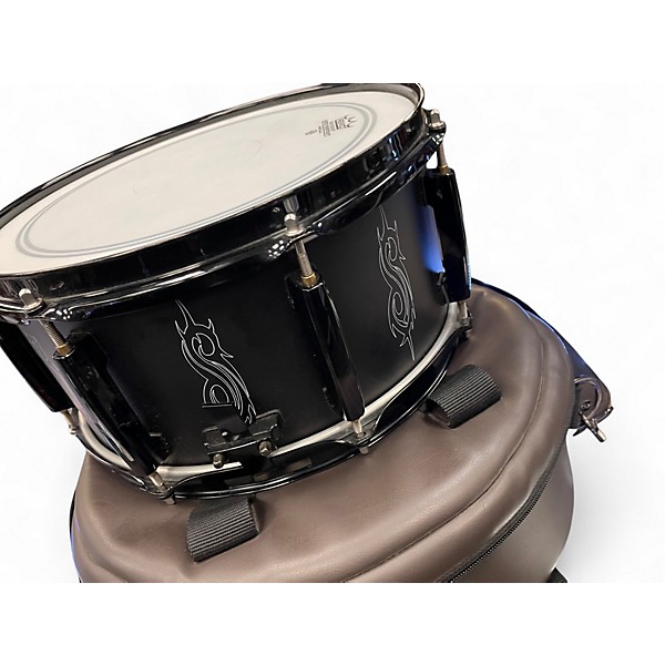 Used Pearl 13X6.5 Joey Jordison Signature Snare Flat Black Drum