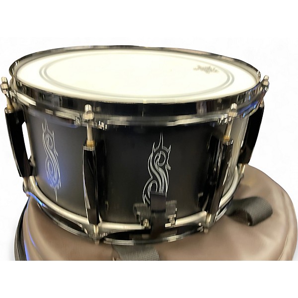 Used Pearl 13X6.5 Joey Jordison Signature Snare Flat Black Drum