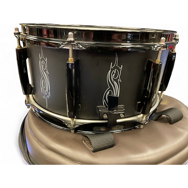 Used Pearl 13X6.5 Joey Jordison Signature Snare Flat Black Drum