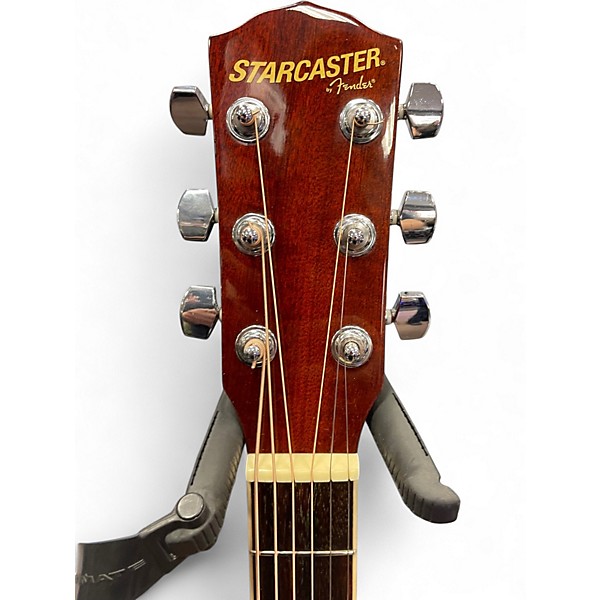 Used Starcaster by Fender  DREADNOUGHT 09101004126 Natural Acoustic Guitar