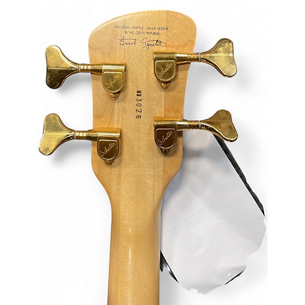 Used Spector Euro 4LX Natural Electric Bass Guitar