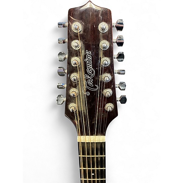 Used Takamine GD30CE-12 Red 12 String Acoustic Electric Guitar