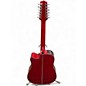 Used Takamine GD30CE-12 Red 12 String Acoustic Electric Guitar