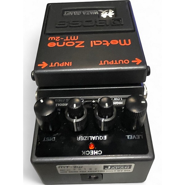 Used BOSS MT2W Metal Zone Waza Craft Effect Pedal