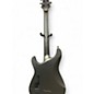 Used Schecter Guitar Research C1 Platinum Blackout Satin Black Solid Body Electric Guitar