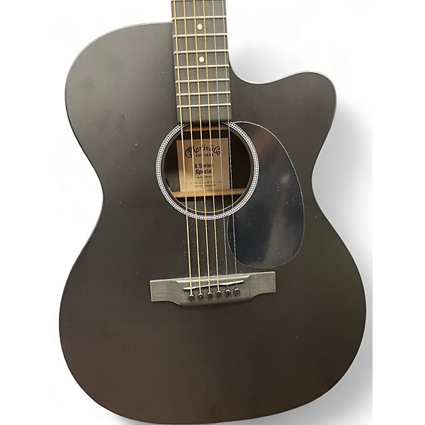 Used Martin Special X Style 000 Black Acoustic Electric Guitar