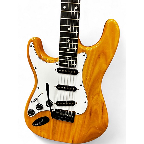 Used Lyx Pro 39" LEFT HANDED Natural Solid Body Electric Guitar