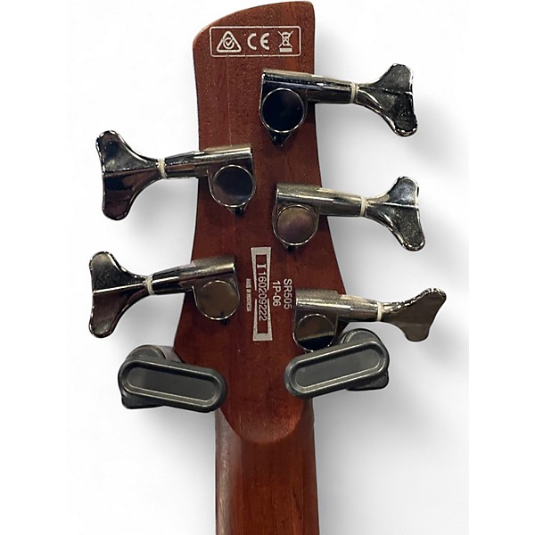 Used Ibanez SR505 5 String Mahogany Electric Bass Guitar