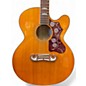 Used Epiphone J200 EC STUDIO Vintage Natural Acoustic Electric Guitar