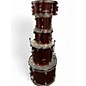 Used Ludwig 5 Piece BACKBEAT Wine Red Sparkle Drum Kit