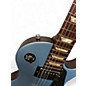 Used Gibson REFINISHED LES PAUL TRADITIONAL Pelham Blue Solid Body Electric Guitar