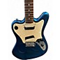 Used Squier Paranormal Series Super-Sonic BLUE SPARKLE Solid Body Electric Guitar