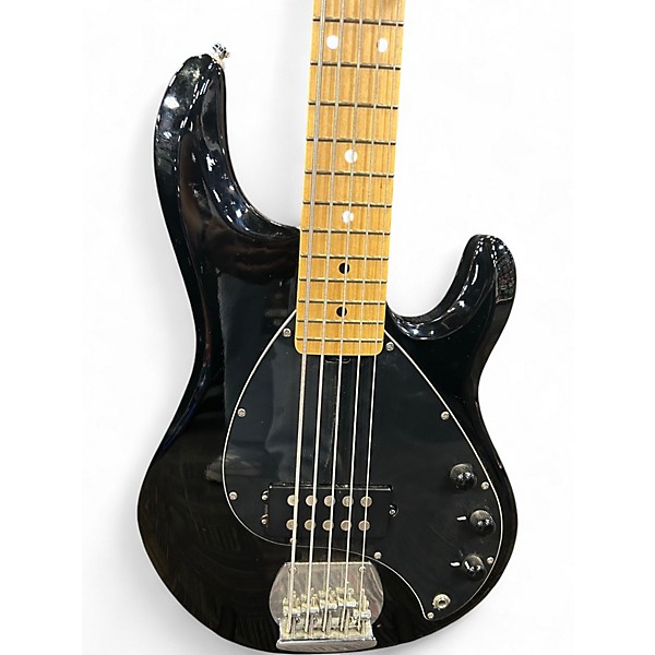 Used Sterling by Music Man Sub Stingray Black Electric Bass Guitar