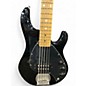 Used Sterling by Music Man Sub Stingray Black Electric Bass Guitar