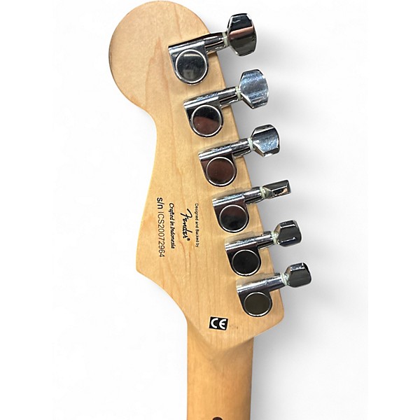 Used Squier Bullet Stratocaster Seafoam Green Solid Body Electric Guitar