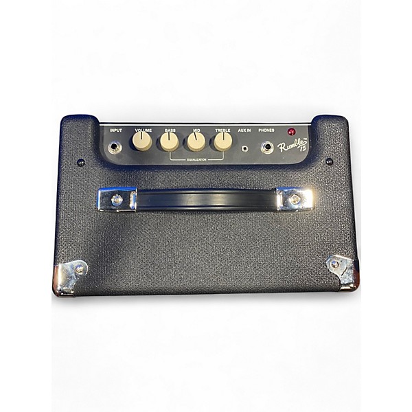 Used Fender Rumble 15 15W 1X8 Bass Combo Amp