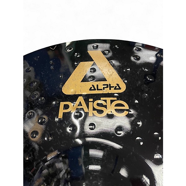Used 2008 Paiste 20in Alpha Metal Ride Brilliant Cymbal