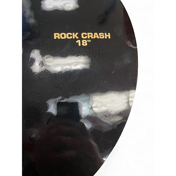 Used 2008 Paiste 18in Alpha Rock Crash Cymbal