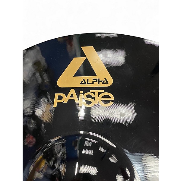 Used 2008 Paiste 19in Alpha Rock Crash Cymbal